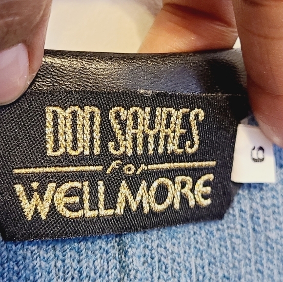 Don Sayres | Vintage Cardigan w/ Leather Trim (Size 6) - Picture 2 of 11